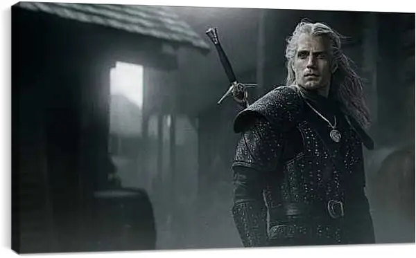 Постер на подрамнике - Ведьмак. The Witcher