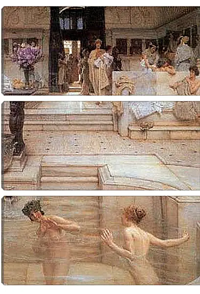 Модульная картина - Любимое занятие. Лоуренс Альма-Тадема