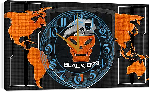 Часы картина - Call Of Duty: Black Ops