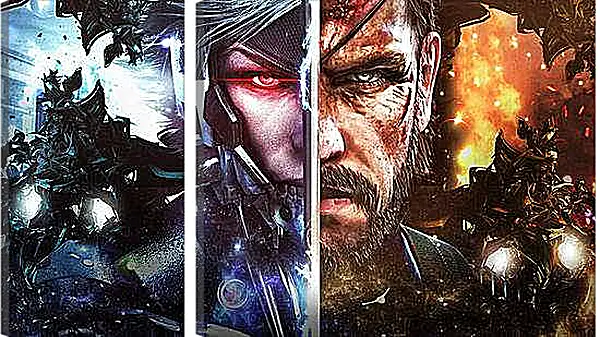 Модульная картина - Metal Gear Rising: Revengeance