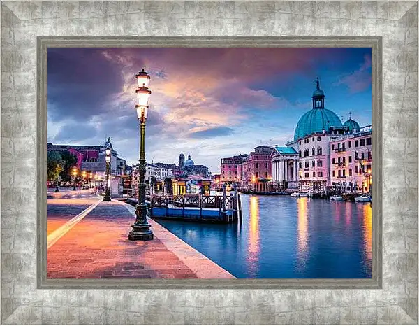 Картина в раме - Фонарь