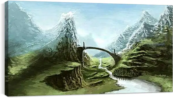 Постер на подрамнике - The Elder Scrolls V: Skyrim
