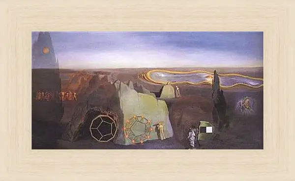 Картина в раме - В поисках четвертого измерения. Сальвадор Дали