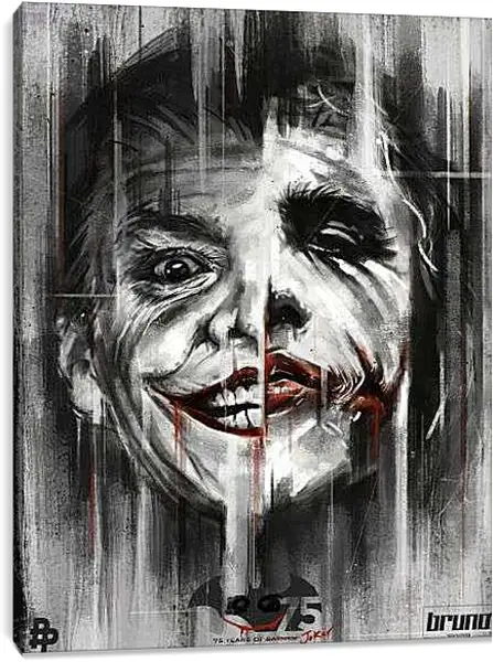 Постер на подрамнике - Джокер (Joker)
