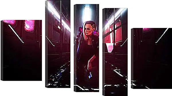 Модульная картина - Cyberpunk 2077