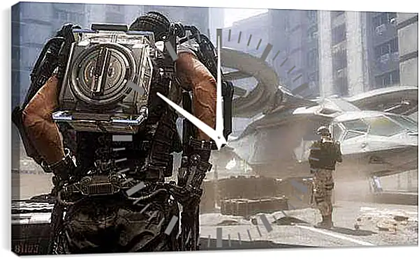 Часы картина - Call Of Duty: Advanced Warfare