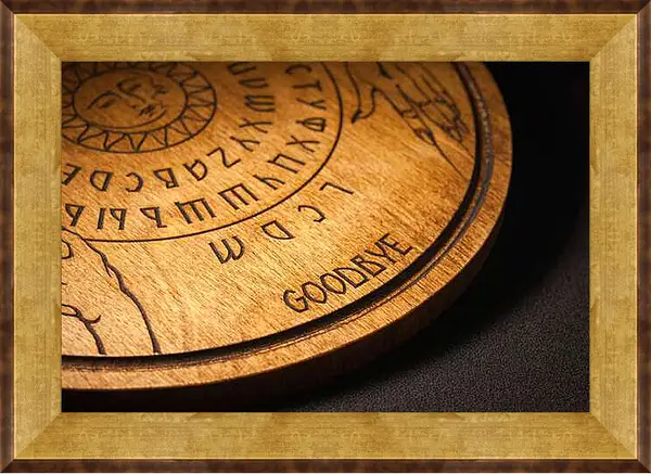 Картина в раме - Эзотерическая доска для спиритического сеанса