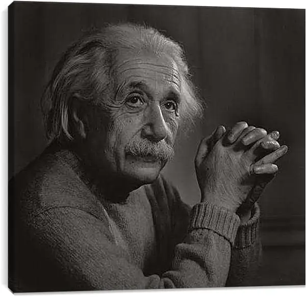 Постер на подрамнике - Albert Einstein - Альберт Эйнштейн
