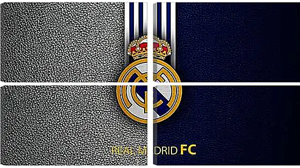 Модульная картина - Эмблема Реал Мадрид