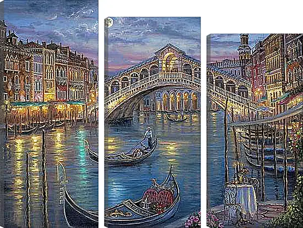 Модульная картина - Венеция