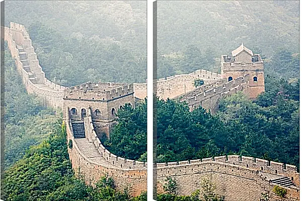 Модульная картина - Великая Китайская стена 2