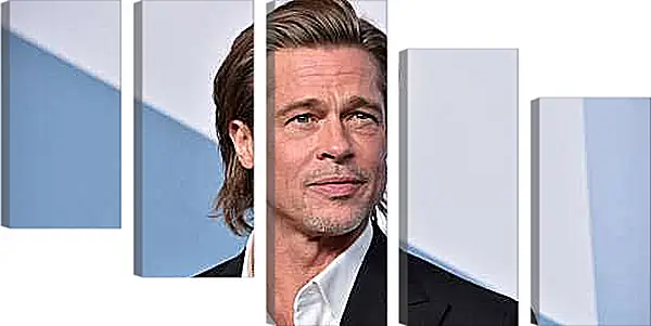 Модульная картина - Брэд Питт. Brad Pitt