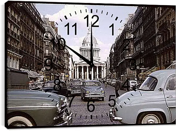 Часы картина - Пантеон. Париж