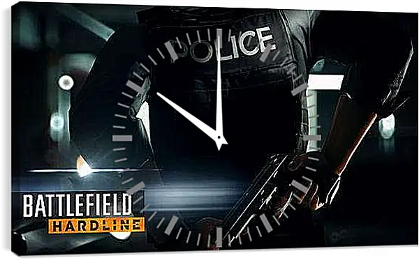 Часы картина - Battlefield: Hardline