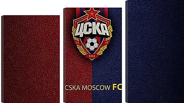 Модульная картина - Эмблема ФК ЦСКА Москва