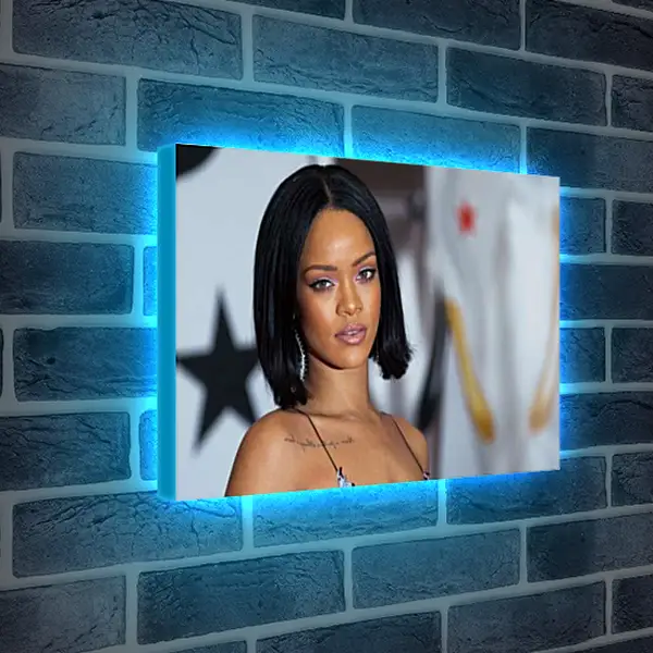 Лайтбокс световая панель - Рианна. Rihanna