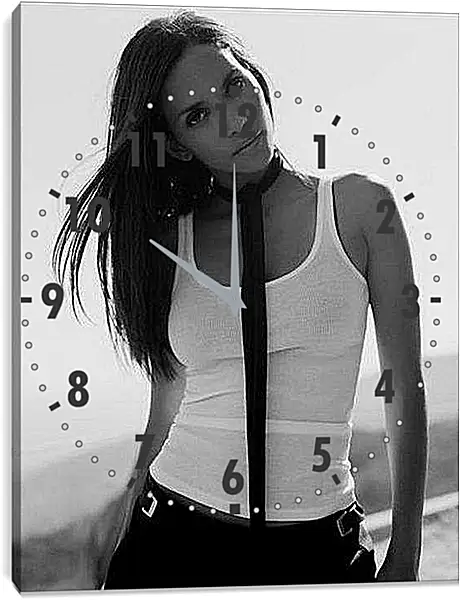 Часы картина - Halle Berry - Холли Берри

