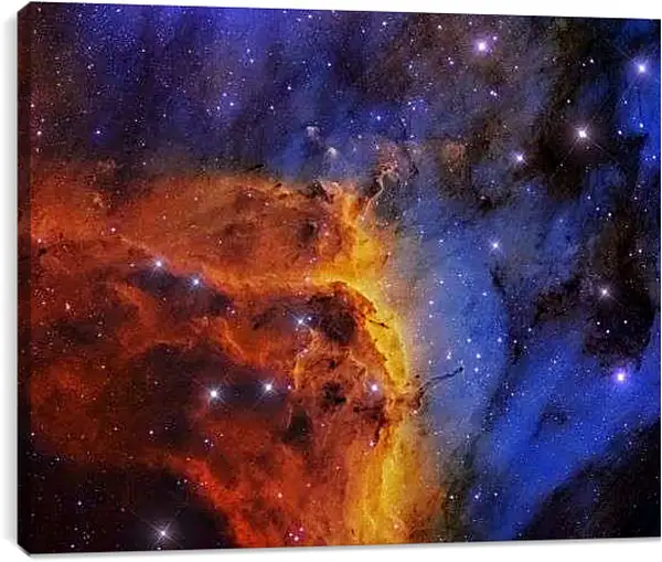 Постер на подрамнике - Зарождение звёзд