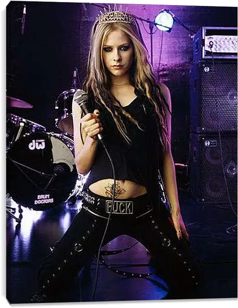 Постер на подрамнике - Avril Lavigne - Аврил Лавин
