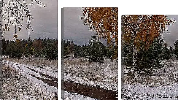 Модульная картина - Зима