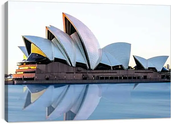 Постер на подрамнике - Сиднейский оперный театр 3. Австралия