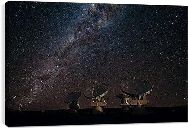 Постер на подрамнике - Космос