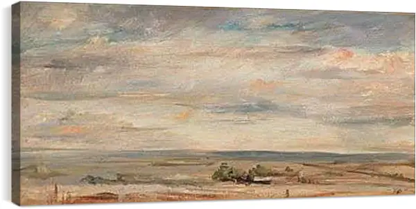 Постер на подрамнике - Cloud Study, Early Morning, Looking East from Hampstead. Джон Констебл