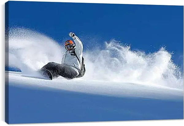 Постер на подрамнике - На всех парах