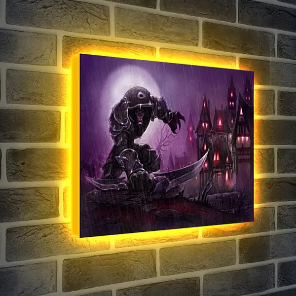 Лайтбокс световая панель - World Of Warcraft