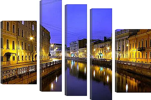 Модульная картина - Санкт-Петербург