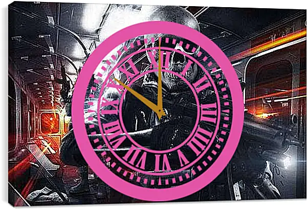 Часы картина - Battlefield