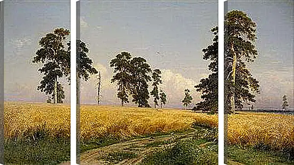 Модульная картина - Рожь. Иван Шишкин