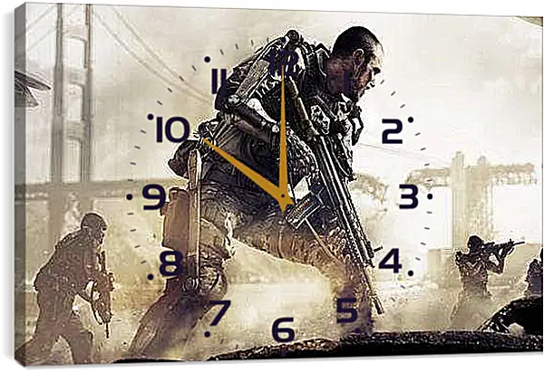 Часы картина - Call Of Duty: Advanced Warfare