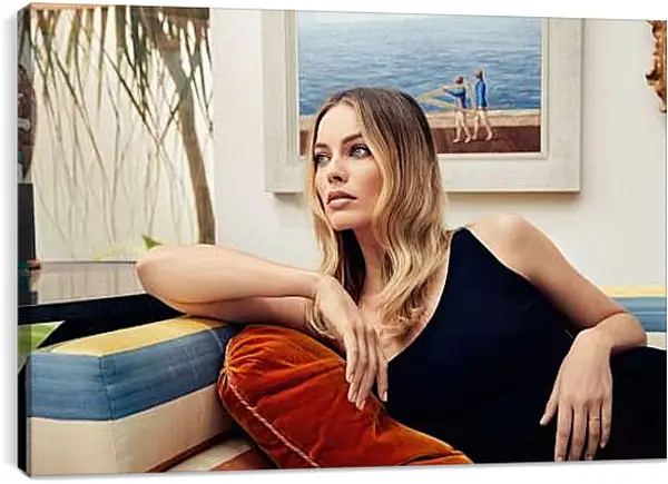 Постер на подрамнике - Марго Робби. Margot Robbie
