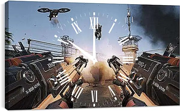 Часы картина - Call Of Duty: Advanced Warfare