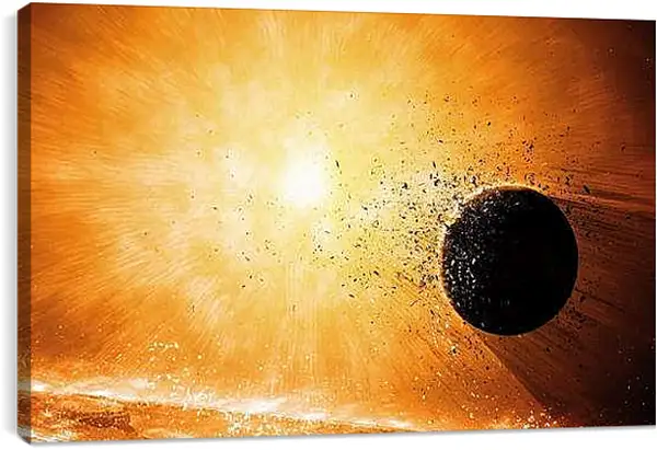 Постер на подрамнике - Космос