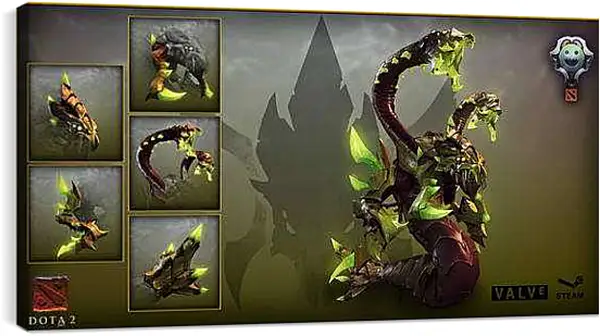 Постер на подрамнике - DotA 2