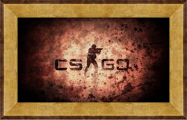 Картина в раме - CS GO
