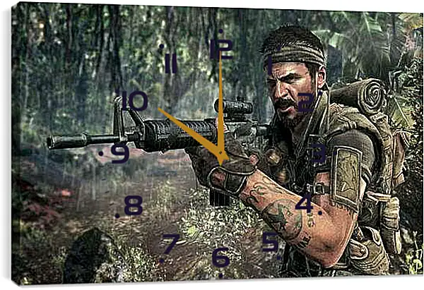 Часы картина - Call Of Duty