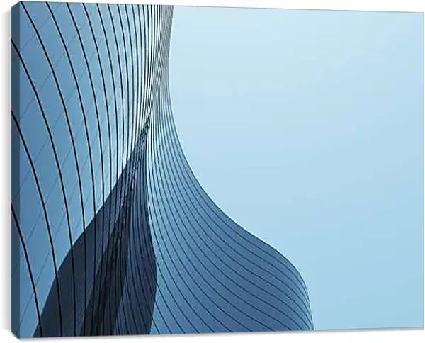 Постер на подрамнике - Время и стекло 3