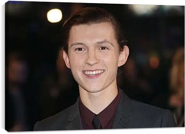 Постер на подрамнике - Том Холланд. Tom Holland