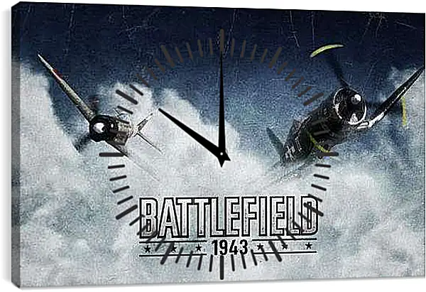 Часы картина - Battlefield 1943