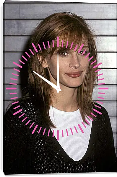 Часы картина - Джулия Робертс. Julia Roberts