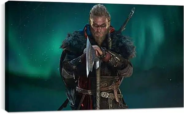 Постер на подрамнике - Assassins Creed Valhalla