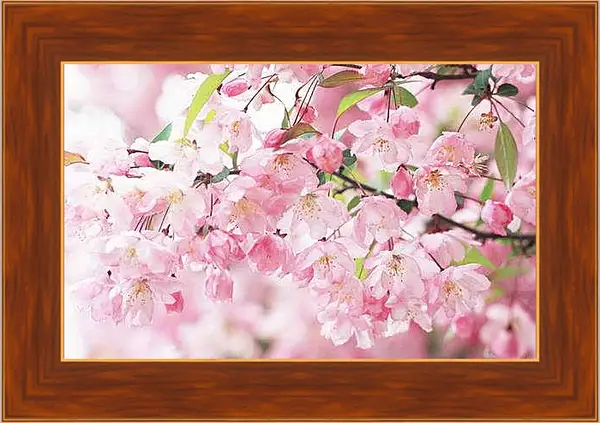 Картина в раме - Весна