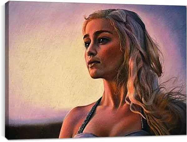 Постер на подрамнике - Дейeнерис