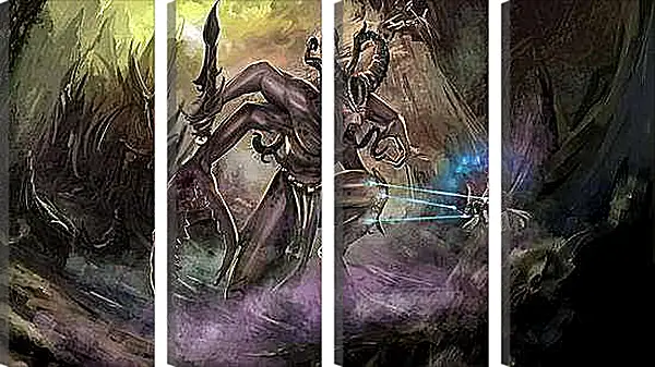 Модульная картина - Warhammer 40K