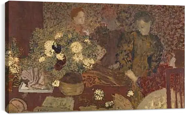 Постер на подрамнике - The Earthenware Pot. Эдуар Вюйар