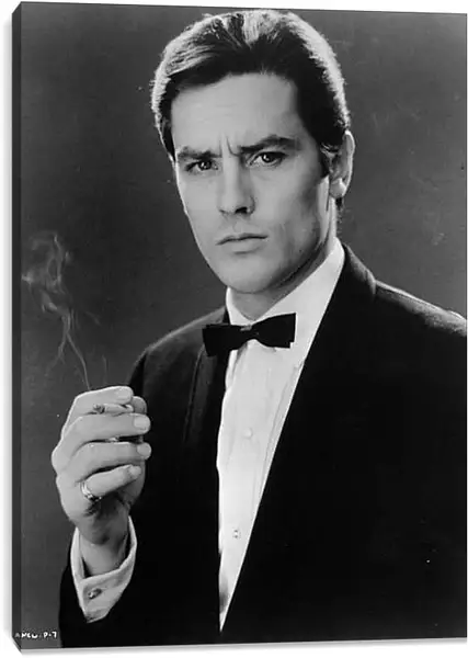 Постер на подрамнике - Ален Делон. Alain Delon