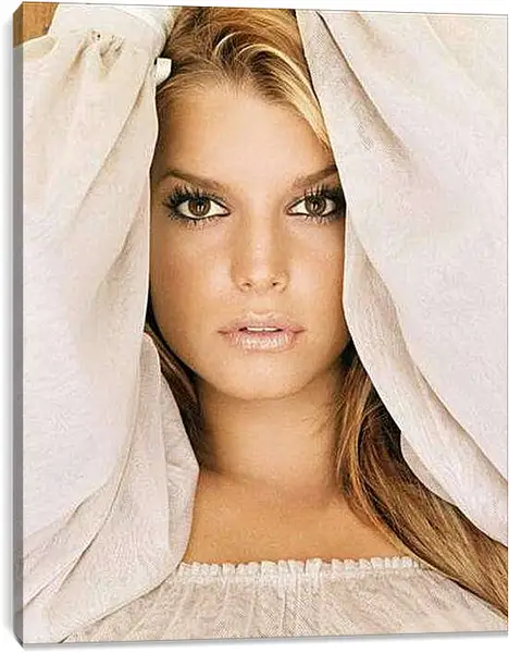Постер на подрамнике - Jessica Simpson - Джессика Симпсон
